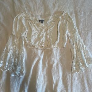 Float off white blouse